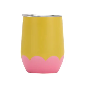 Wave Wine Tumbler - Yellow /Candy