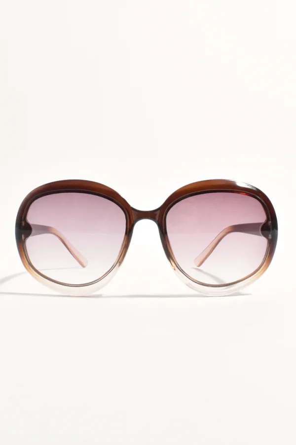 Adorne Harrow Sunglasses - Chocolate