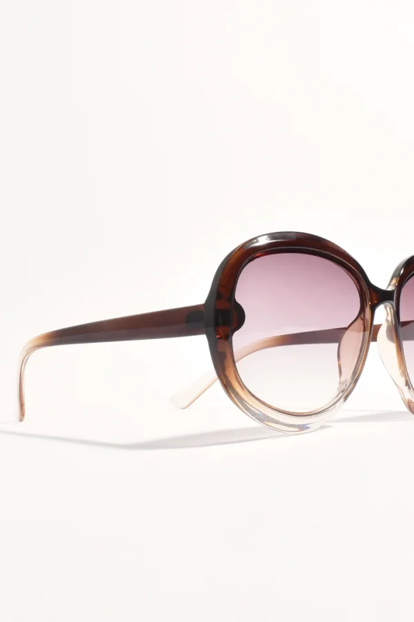 Adorne Harrow Sunglasses - Chocolate