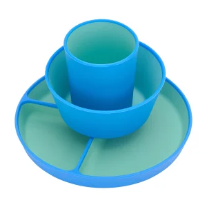 Annabel Trends Silicone Two Tonw Dinner Set