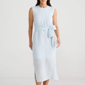 Brave & True Turning Point Dress - Sky