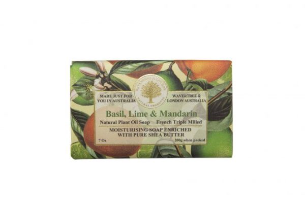 Basil Lime & Mandarin Soap