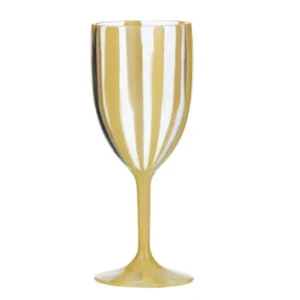 Cabana Acrylic Wine Glass - Honey