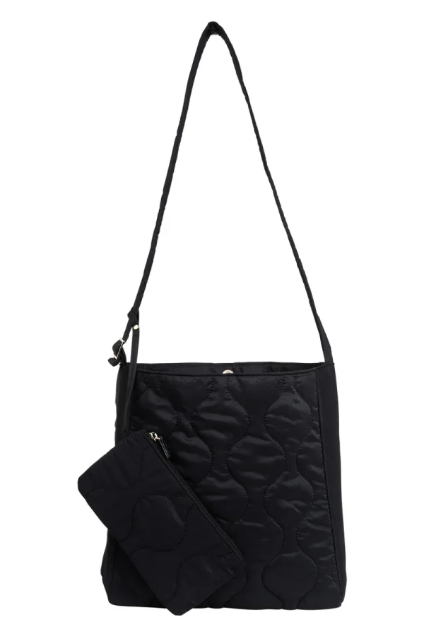 Eb & Ive Argo Slouch Bag - Black