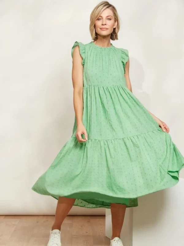 Eb & Ive Zephyr Dress - Jade