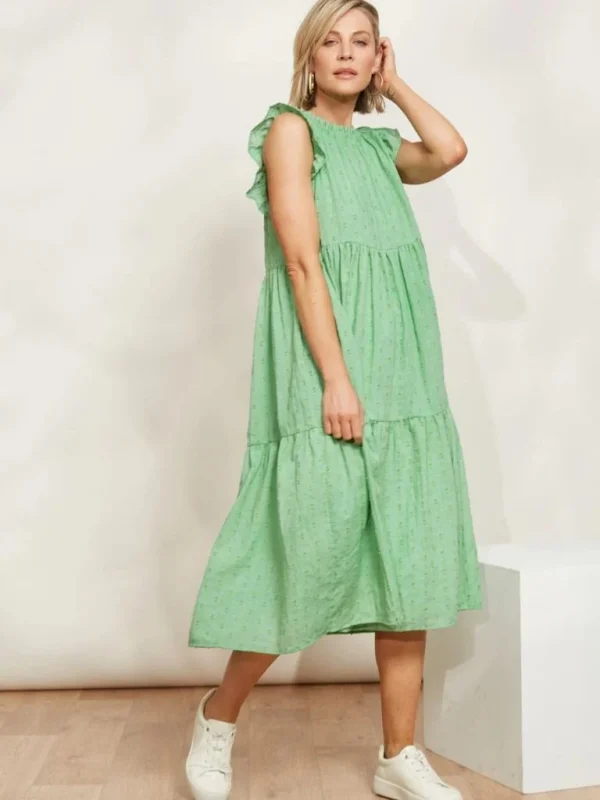 Eb & Ive Zephyr Dress - Jade