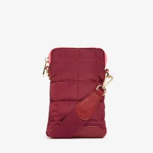Elms + King Baker Phone Bag - Burgundy