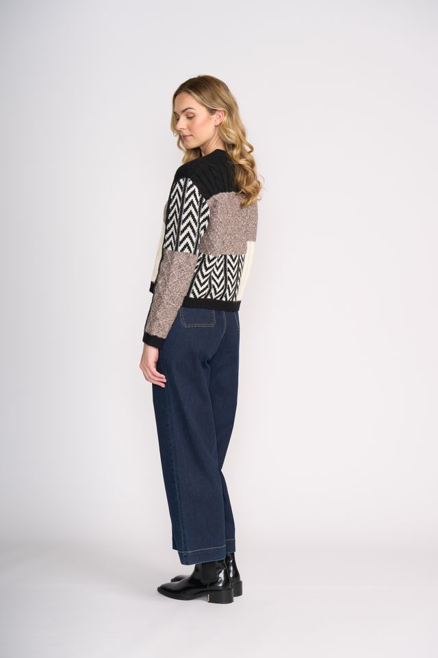 Foil Jean Queen jean dark wash