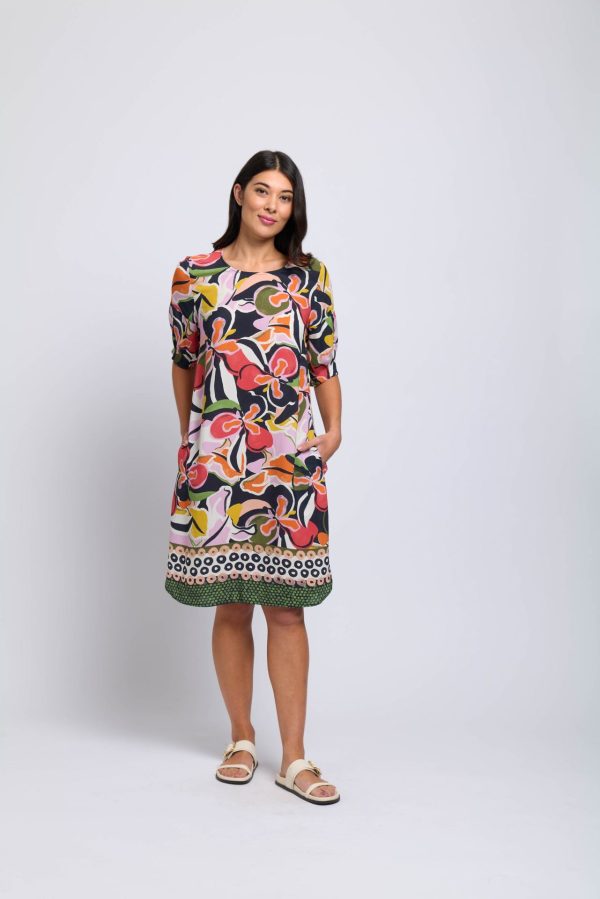 Foil Seasoned Pro Dress - Perennial