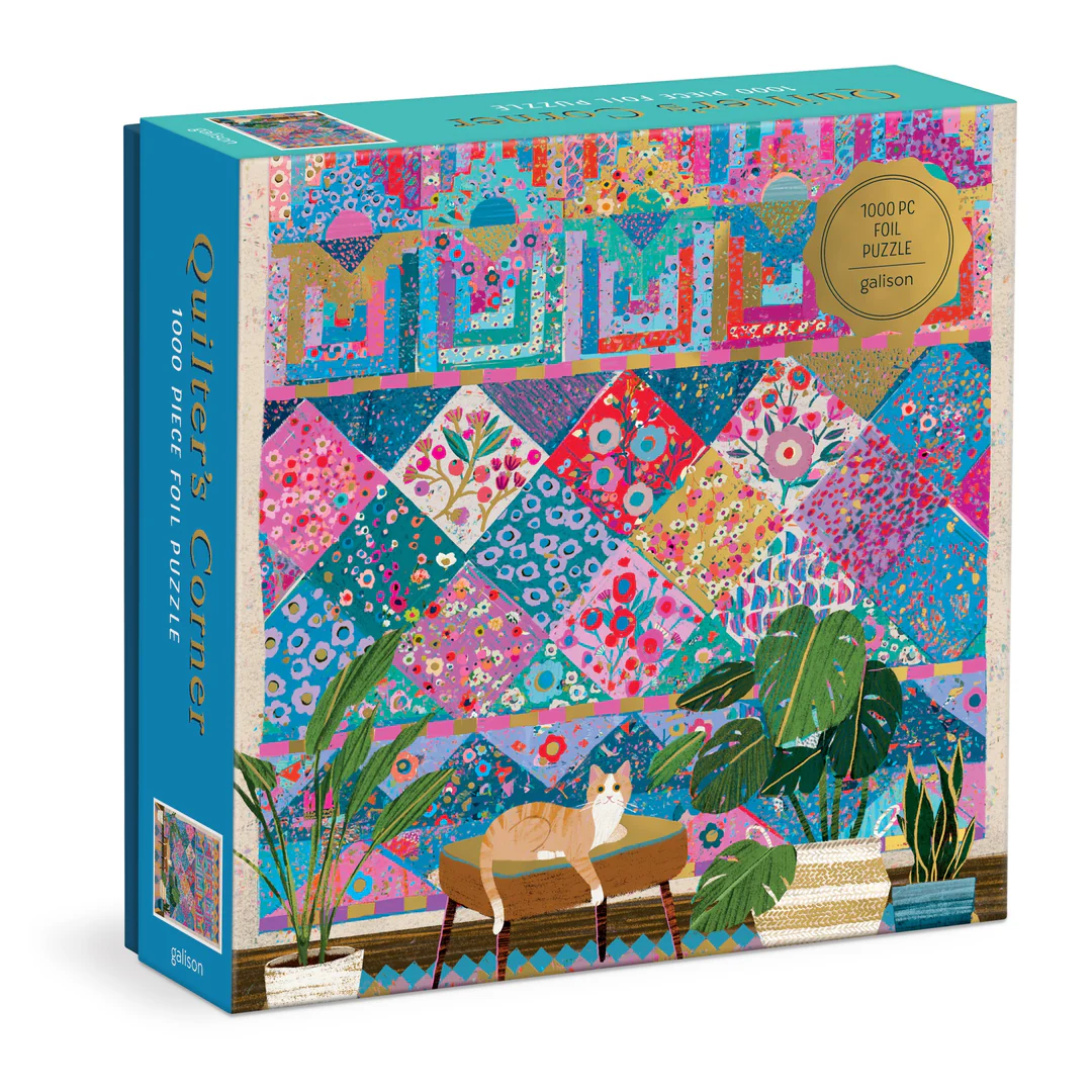Quilter’s Corner 1000 Piece Foil Puzzle