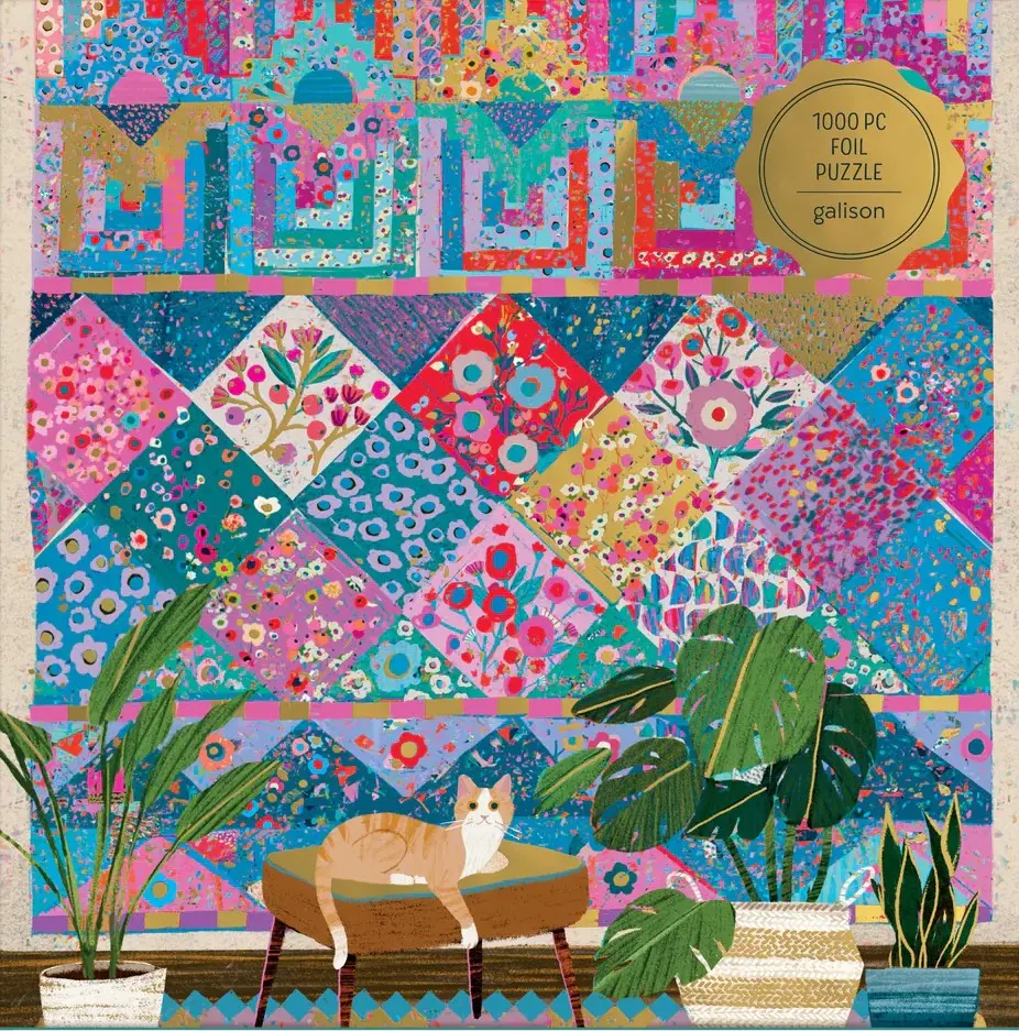 Quilter’s Corner 1000 Piece Foil Puzzle