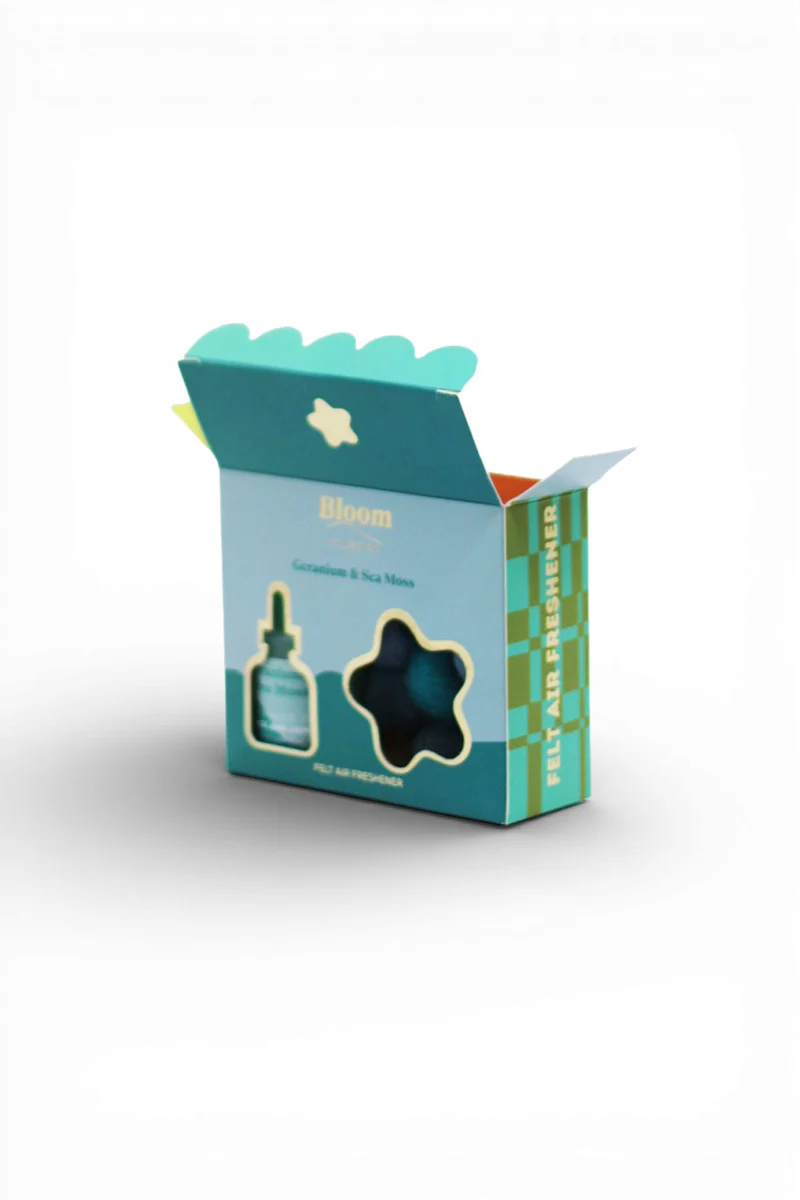 Felt Air Freshener - Geranium & Sea Moss - Image 2