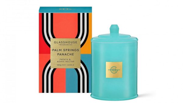 Glasshouse Soy Candle - Palm Springs Panache 380g