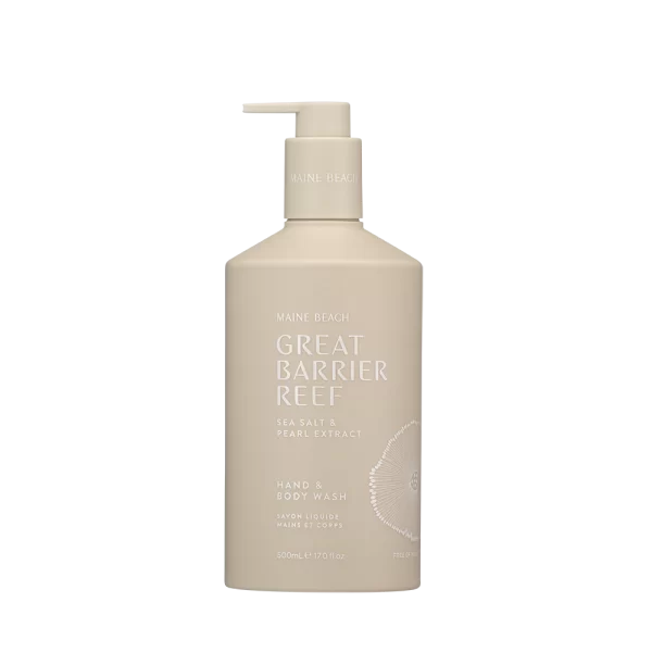 Hand & Body Wash 500ml - Sea Salt & Pearl Extract