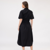 Eb & Ive Phoenix Shirt Dress - black
