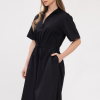 Eb & Ive Phoenix Shirt Dress - Black