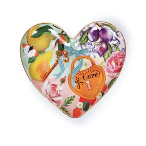 Heart Shape Trinket Tray Je t'aime Paris