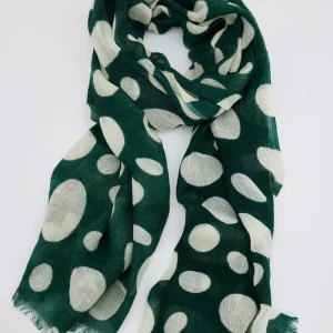 Holiday Life Tento Green Scarf