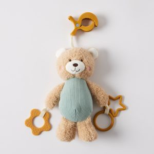 Hugglies Teddy Bear Clip-On Toy – Blue