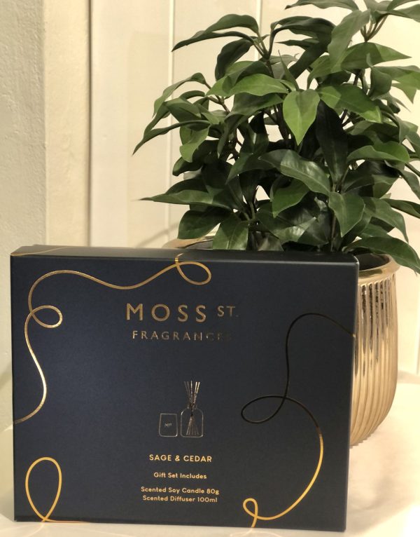 Moss St Mini Gift Box set Sage & Cedar