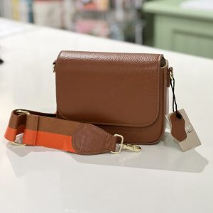 Holiday Fenton Leather Bag Tan