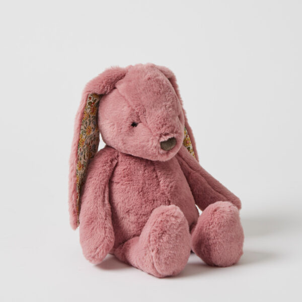 Jiggle & Giggle Floral Raspberry Bunny Medium