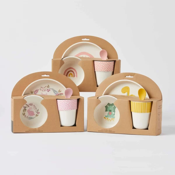 Jiggle & Giggle dinner set Rainbow