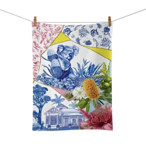 Lala land tea towel pieces of poetry