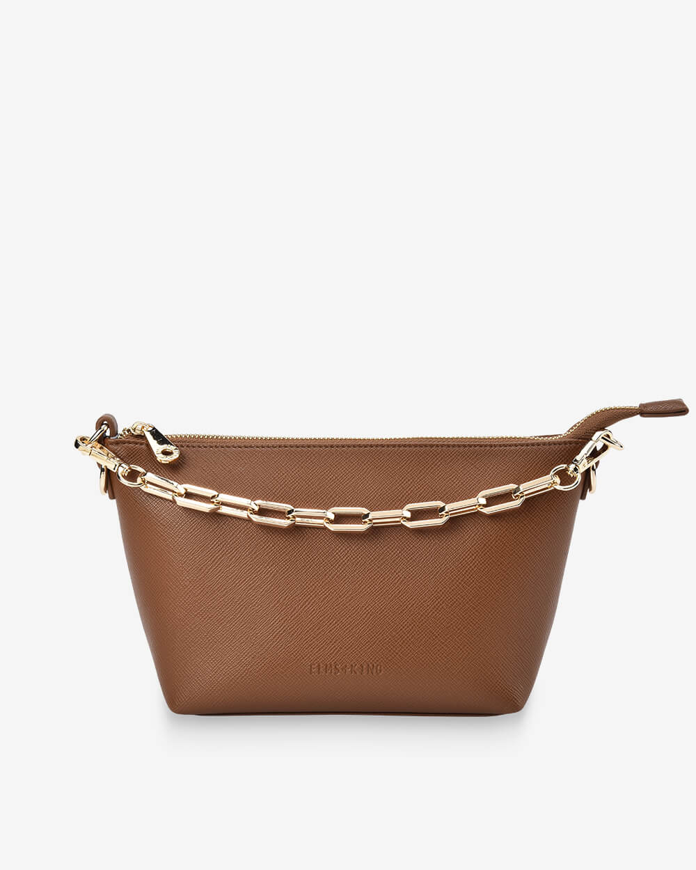 Elms & King Leyton Crossbody - Tan Saffiano