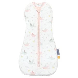 Living Textiles Smart Sleep Zip Up Swaddle ava