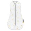 Living Textiles Smart Sleep Zip Up Swaddle Noah