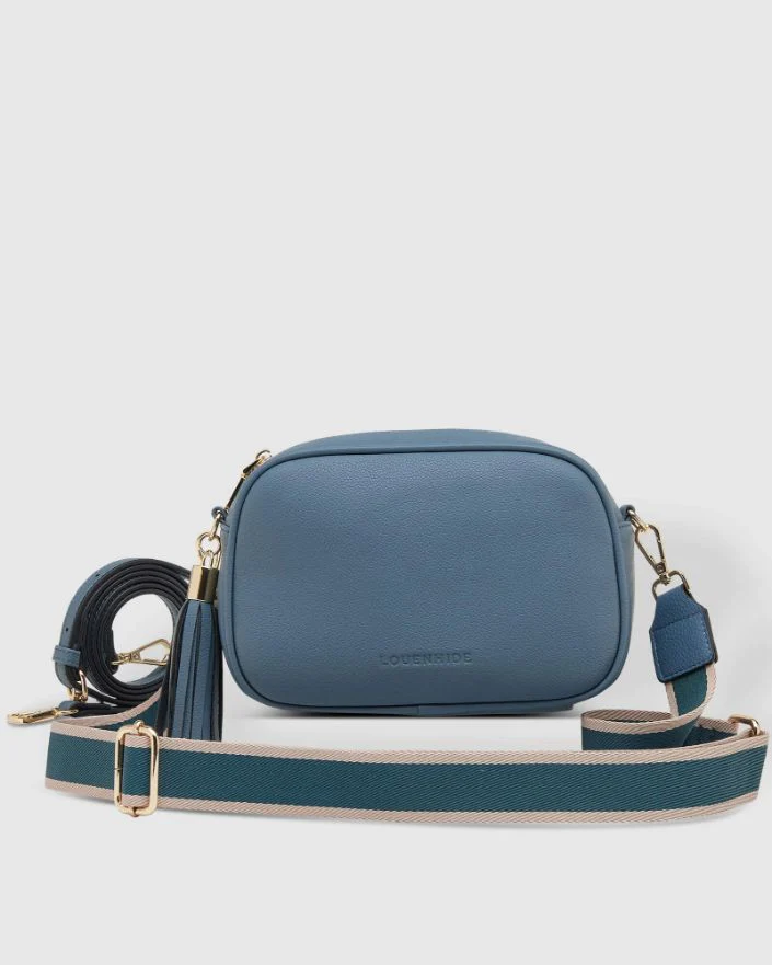 Louenhide Jacinta Crossbody Bag - Steel Blue - Magnolia Home & Gift