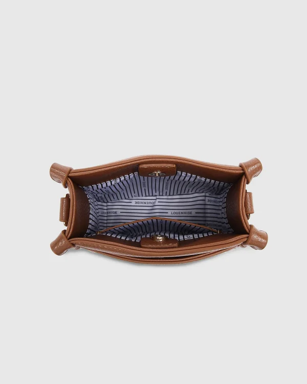 Louenhide Parker Logo Phone Bag - Tan - Image 3
