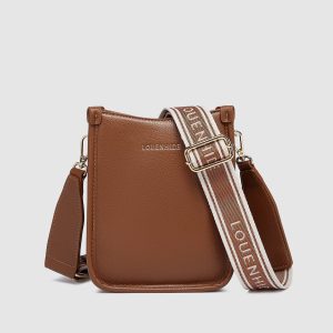 Louenhide Parker Logo Phone Bag - Tan