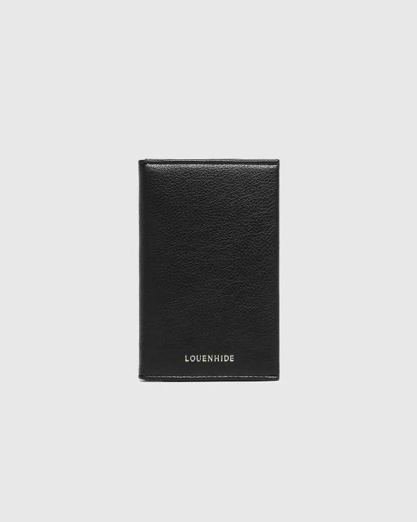 Louenhide Venice Passport Holder - Black