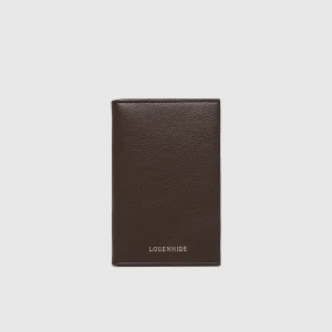 Louenhide Venice Passport Holder - Chocolate