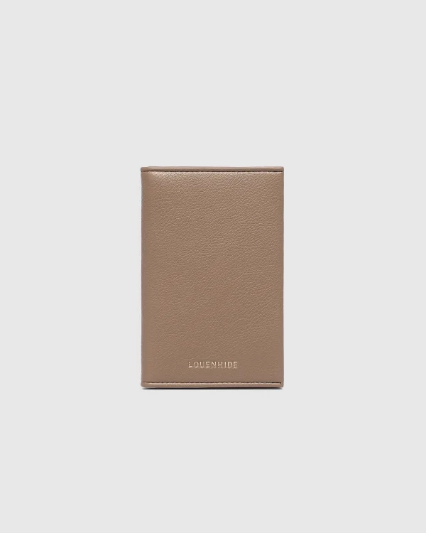 Louenhide Venice Passport Holder - Mocha