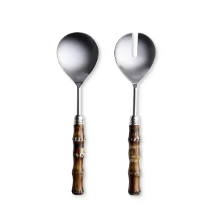 Madras Link Bahama Bamboo Salad Server Set