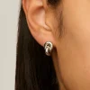 Najo Embrace Silver Earrings