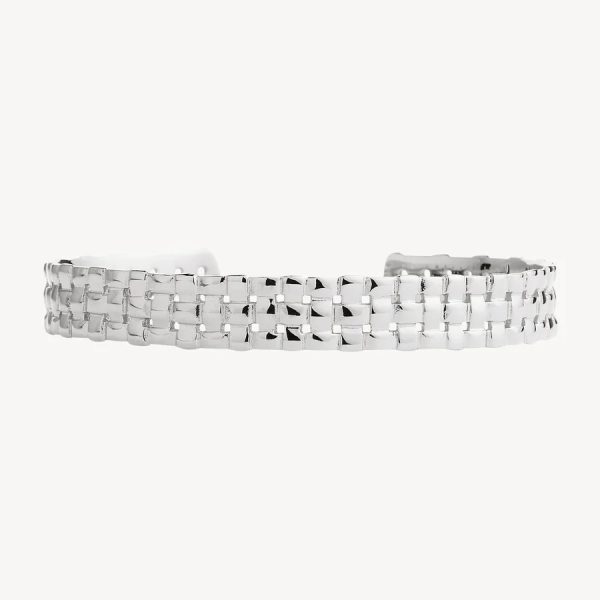 Najo Weave Cuff Sterling Silver