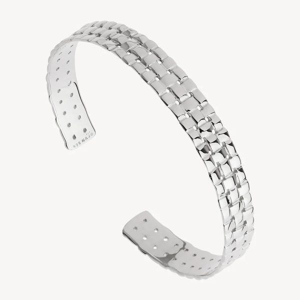 Najo Weave Cuff Sterling Silver