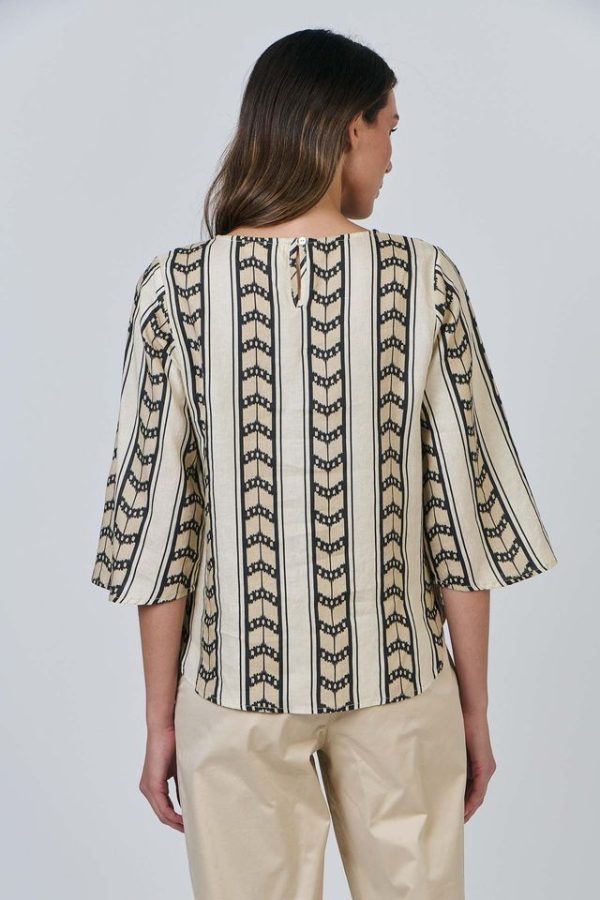 Naturals by O&J Chevron Top - Image 2