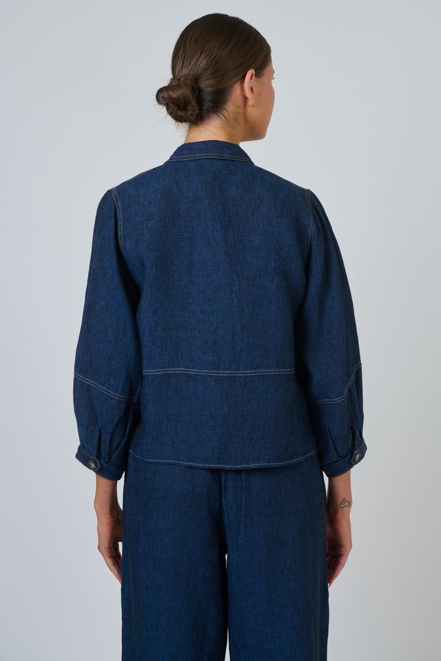 Naturals by O & J Eclipse Linen Jacket