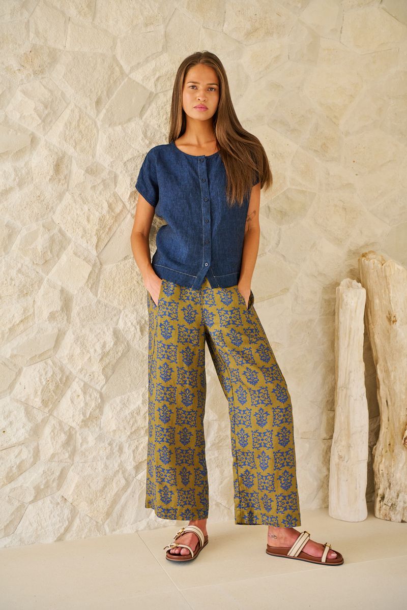 Naturals By O & J Motif Pants GA398