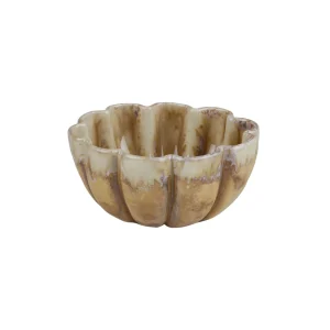 Odessa Ceramic Bowl 15x7cm Natural