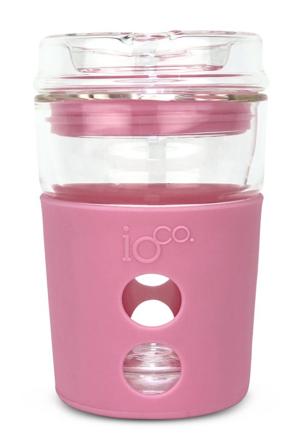 IOCO Reusable Traveller Glass Dusty Rose
