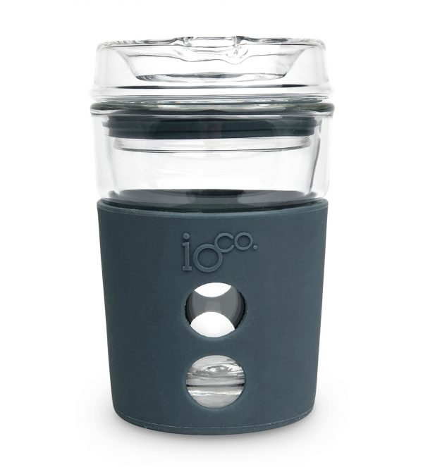 IOCO Reusable Traveller Glass Midnight Blue