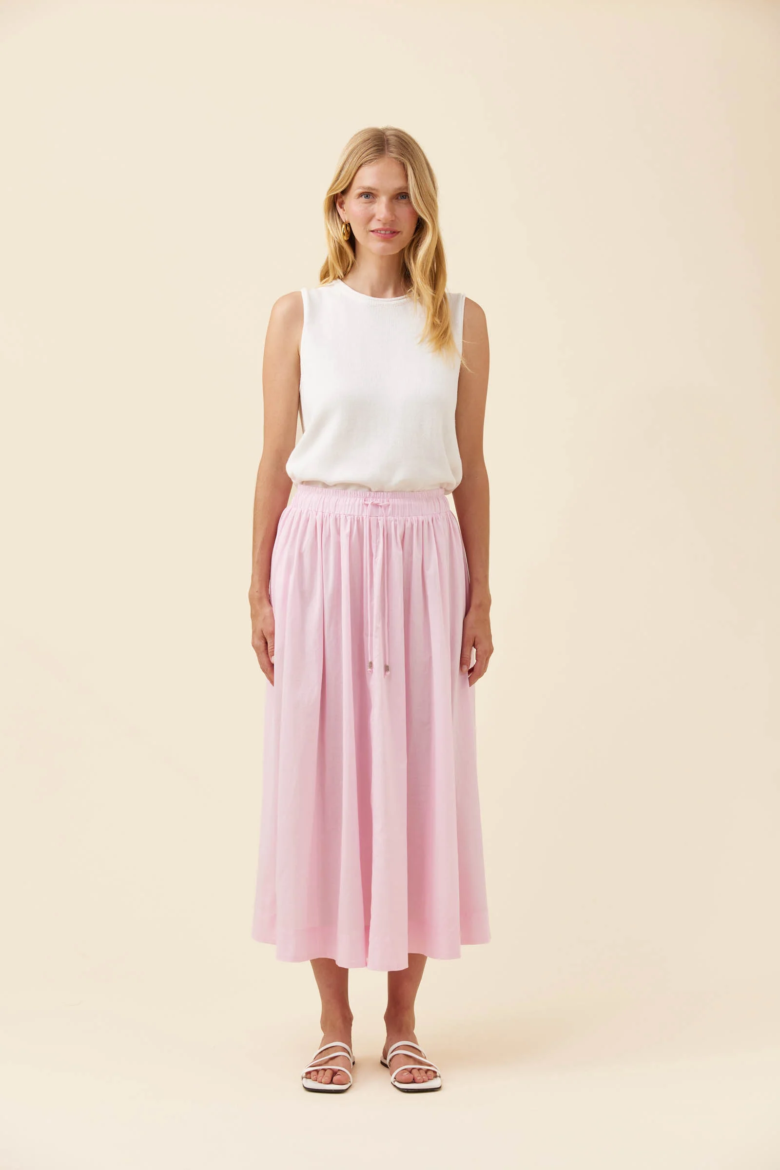 Isle Of Mine Rosa Maxi Skirt - Light Pink