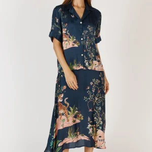 Rubyyaya Machali Shirt - Navy