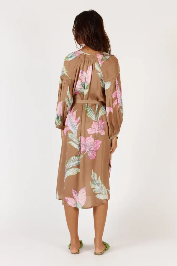 Rubyyaya Ubud Maxi Dress - Mocha